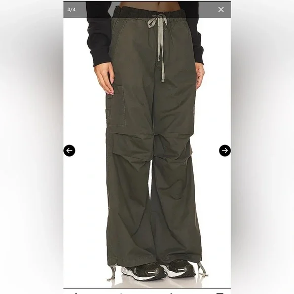 Raylee Cargo Pant in Army Green
SUPERDOWN
Color: Army Green - Picture 4 of 5